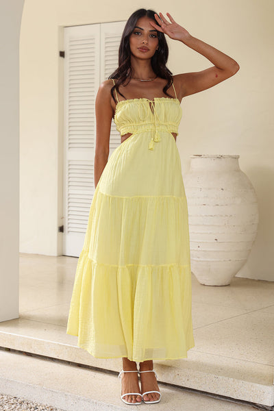 Martha Maxi Dress Yellow