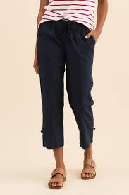 Corey 7/8 Cargo Pants Navy
