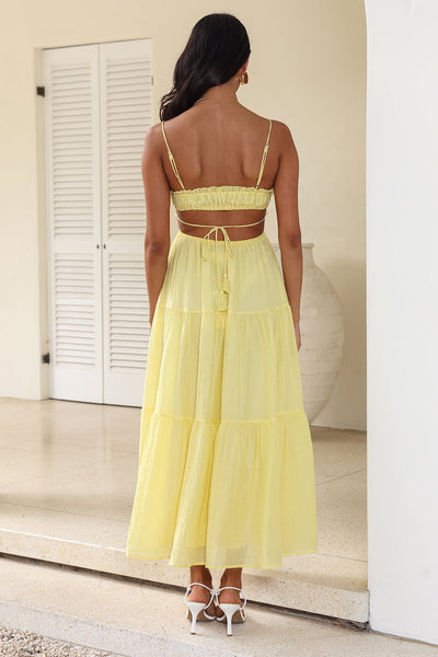 Martha Maxi Dress Yellow