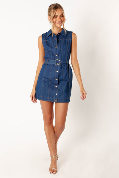 Ralie Mini Dress Denim