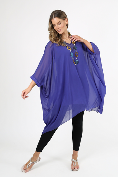 Martha Kaftan Top Purple