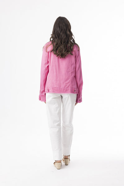 Tiana Casual Jacket Pink
