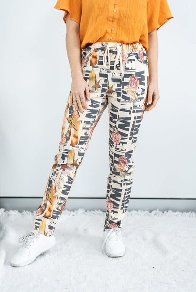 Pamela Print Pants