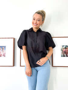 Frieda Blouse Black
