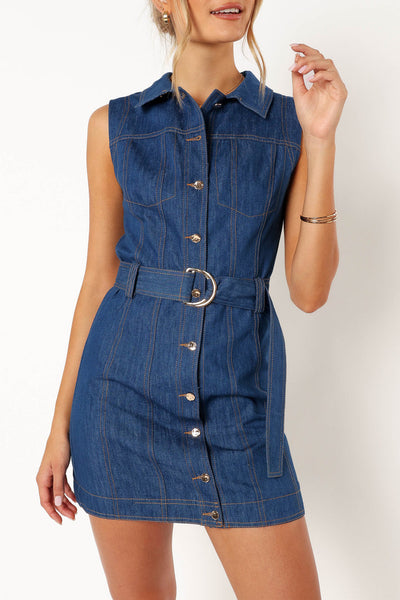 Ralie Mini Dress Denim
