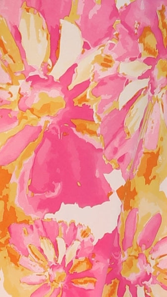 Julia Floral Maxi Dress Pink