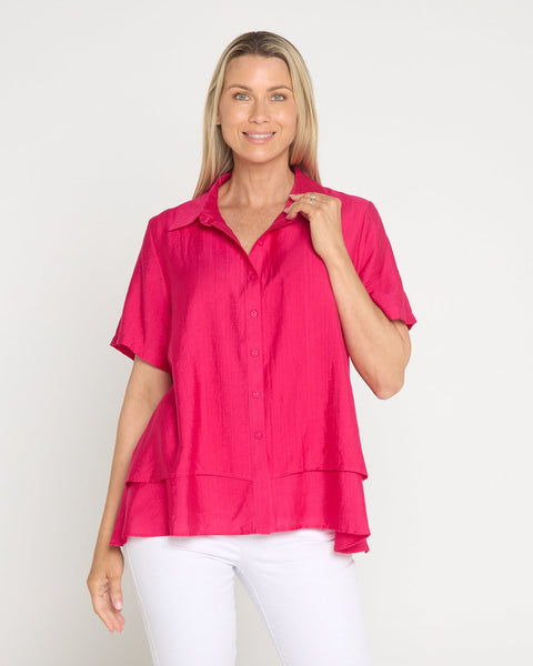 Tilly Layered Shirt Pink