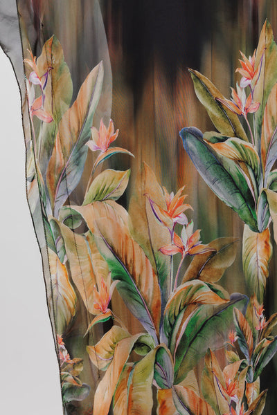 Turin Kaftan Dress Black