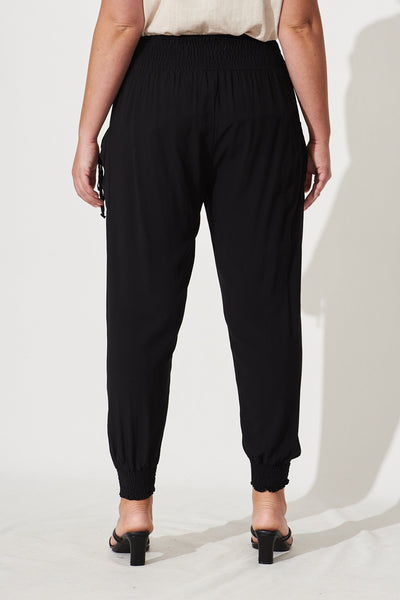 Jody Harem Pants Black