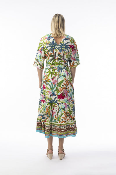 Favella Maxi Trim Dress