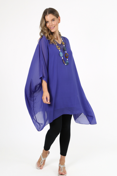 Martha Kaftan Top Purple
