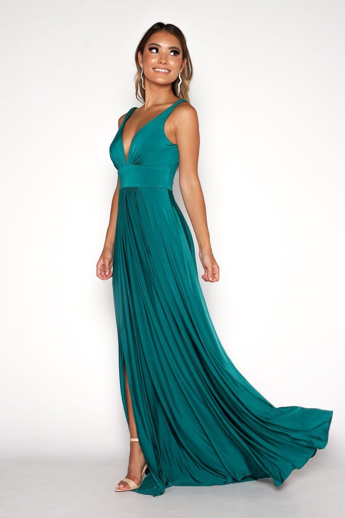 Desire Maxi Dress Emerald