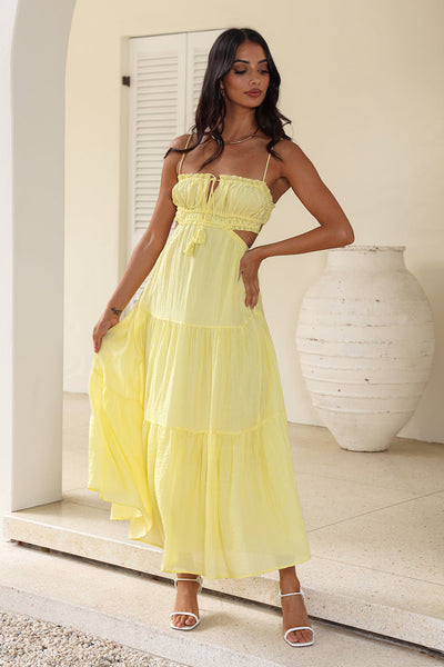Martha Maxi Dress Yellow