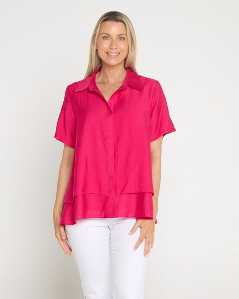 Tilly Layered Shirt Pink