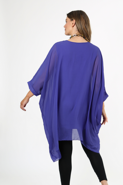 Martha Kaftan Top Purple