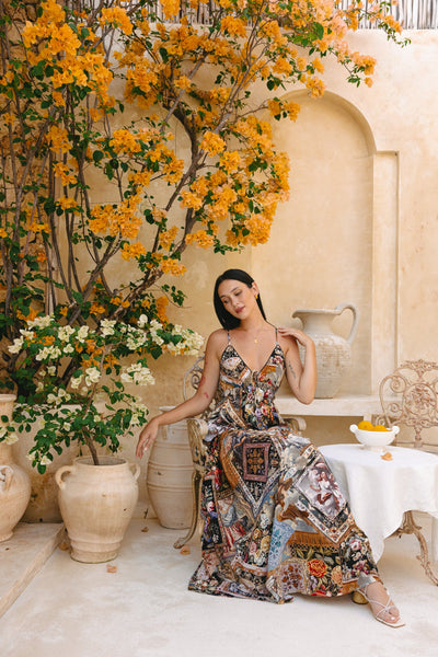 Lara Floral Maxi Dress
