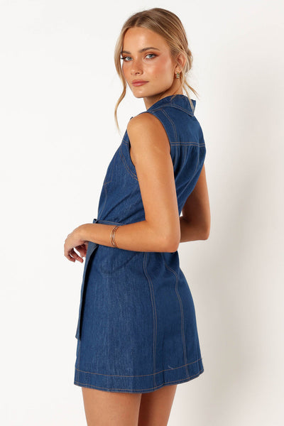 Ralie Mini Dress Denim