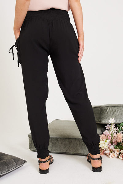 Jody Harem Pants Black