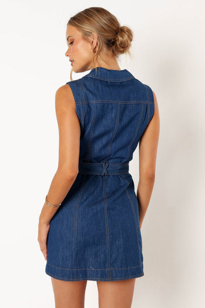 Ralie Mini Dress Denim