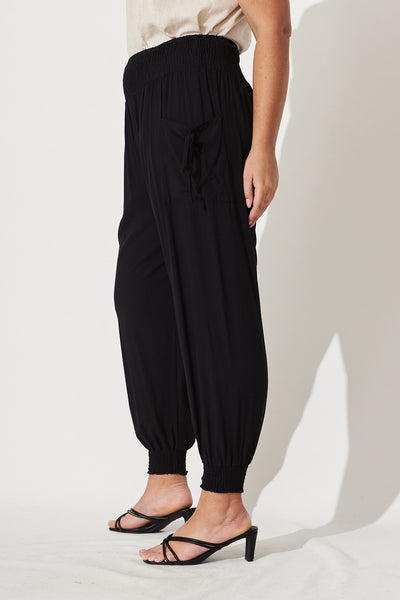 Jody Harem Pants Black