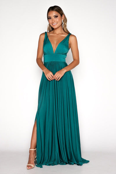 Desire Maxi Dress Emerald