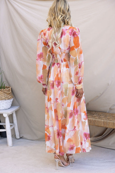 Tamara Maxi Dress Orange