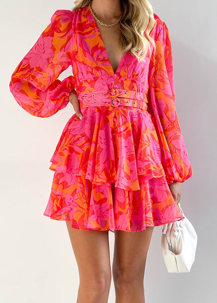 Nora Mini Dress Orange