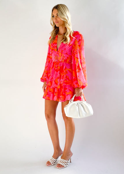 Nora Mini Dress Orange