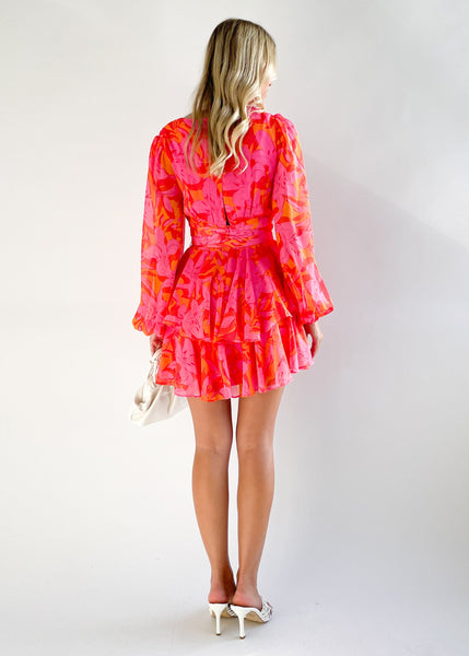 Nora Mini Dress Orange