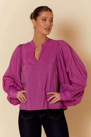 Claire Top Violet