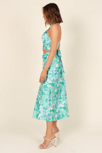 Paradise Floral Skirt Set