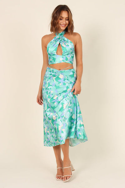 Paradise Floral Skirt Set