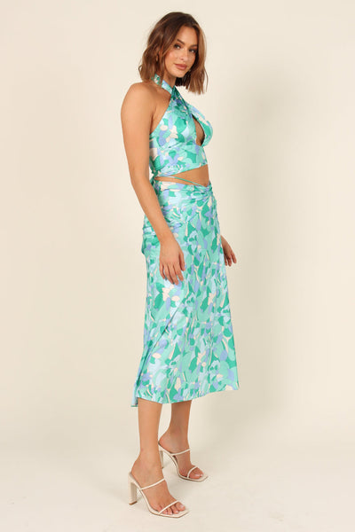 Paradise Floral Skirt Set