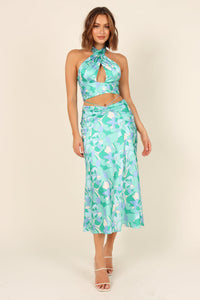 Paradise Floral Skirt Set