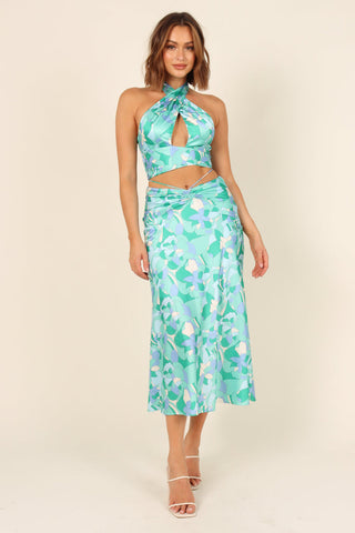 Paradise Floral Skirt Set