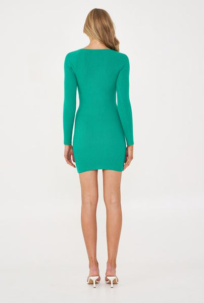 LAURENT KNIT DRESS (Green)